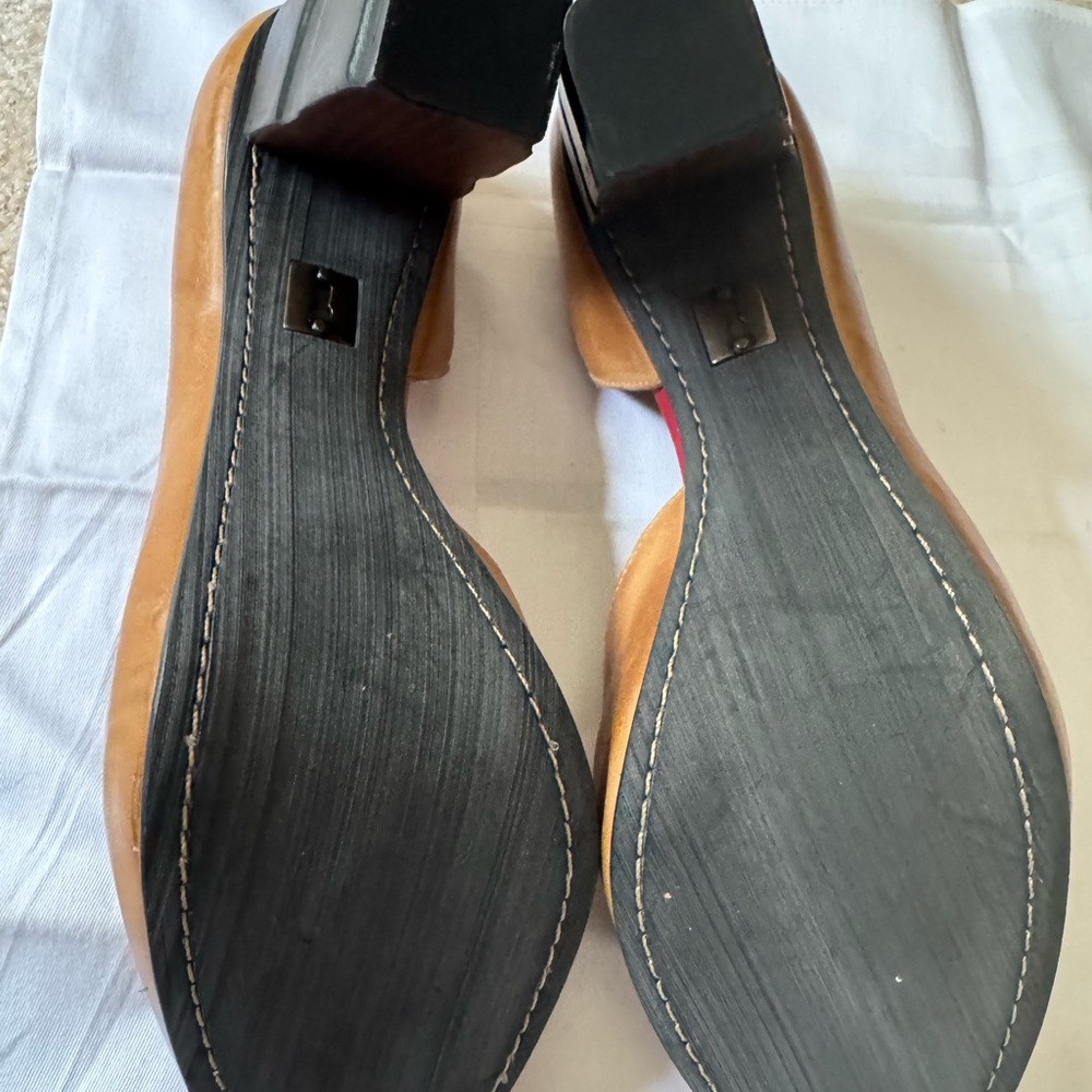 Anthropologie by Schuler & Sons Bookbinder Platform Heels in Tan - Picture 12 of 12